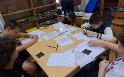 Izrada glagoljičkih inicijala – kreativni dio