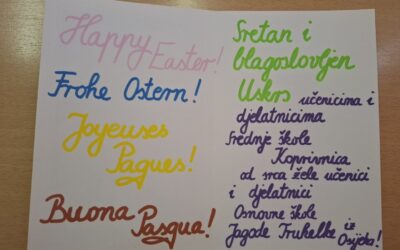 Write something nice! – radionica u sklopu školskog projekta Pen pal
