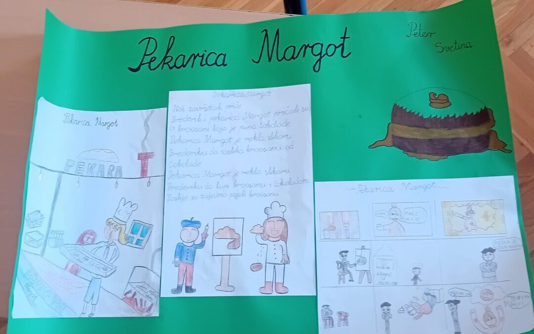 Obrada slikovnicu “ Pekarica Margot” slovenskog pisca Petera Svetine
