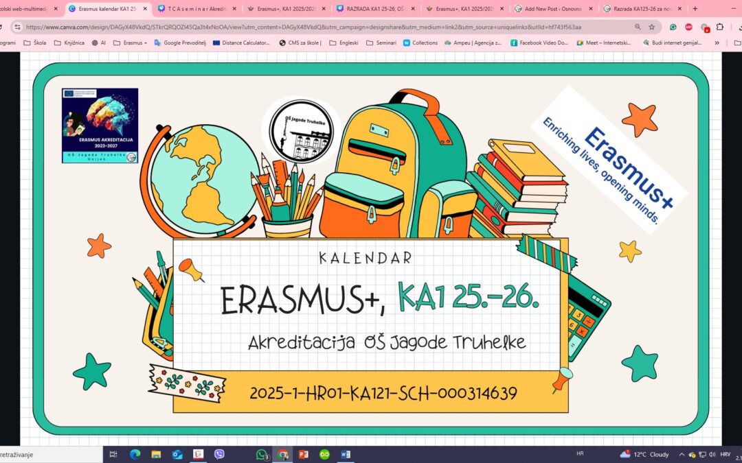 Erasmus kalendar mobilnosti