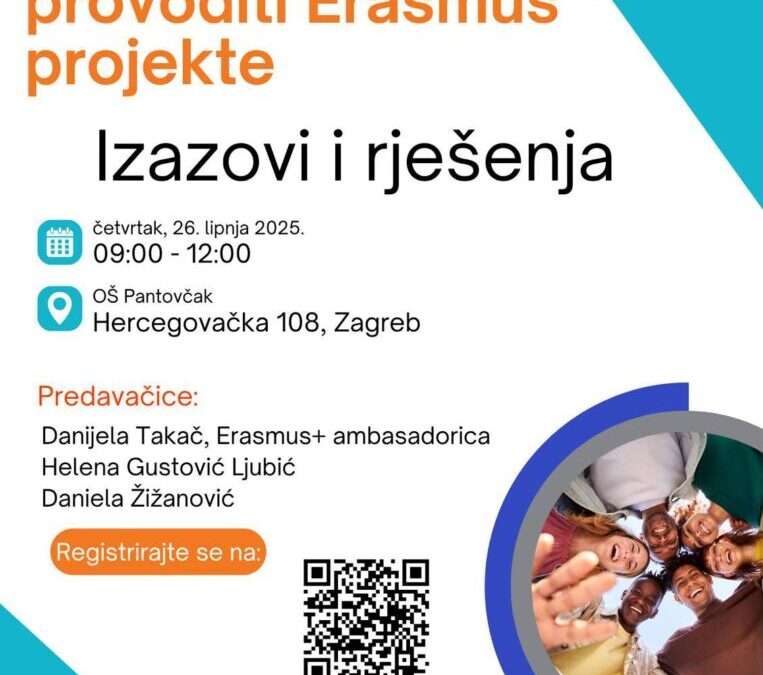 Erasmus seminar kako uspješno provoditi Erasmus projekte- izazovi i rješenja