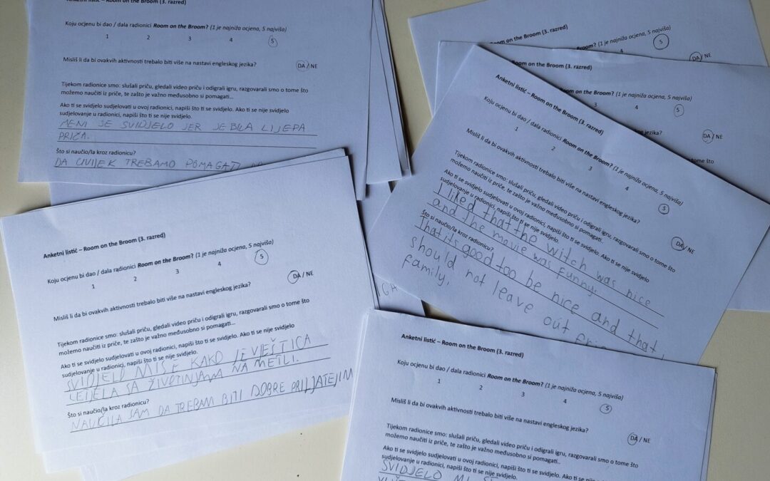 Evaluacija radionice – Room on the Broom