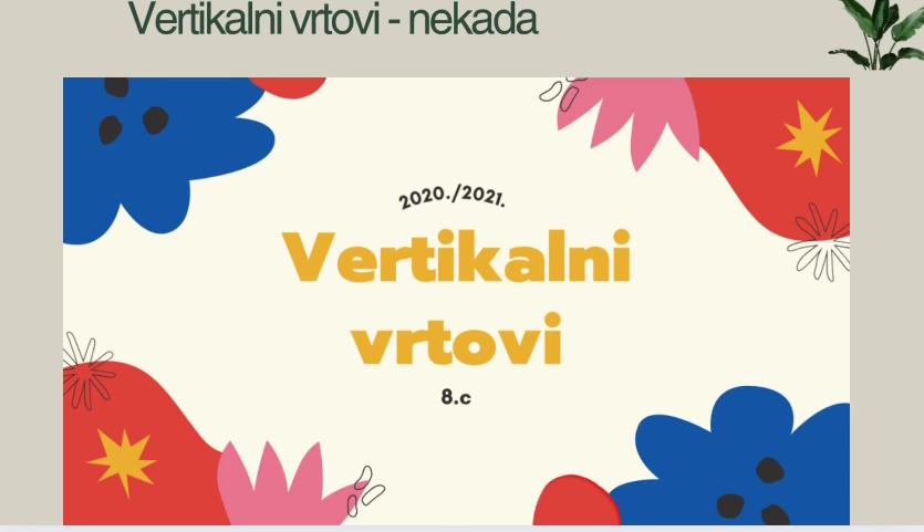 Vertikalni vrtovi – nekada i sada
