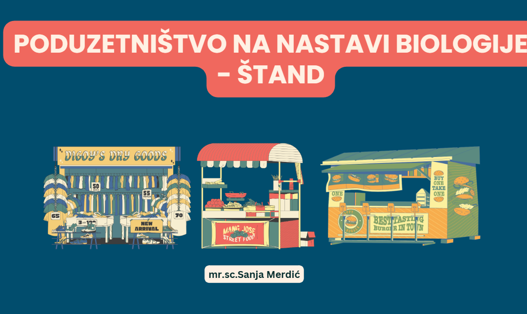 Poduzetništvo na nastavi biologije – štand
