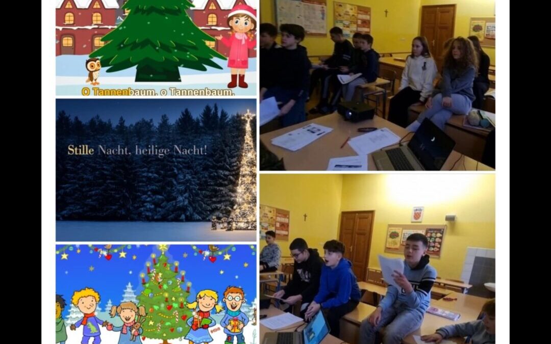 Wir singen Weihnachtslieder- Pjevanje božićnih pjesama na njemačkom jeziku