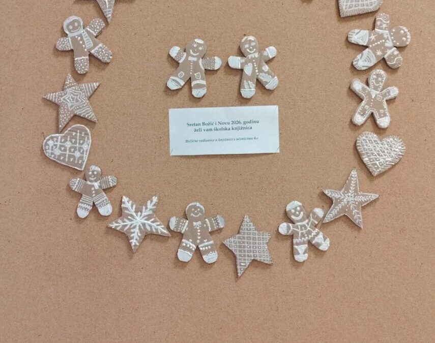 Đinđeri u knjižnici – Erasmus božićne radionice