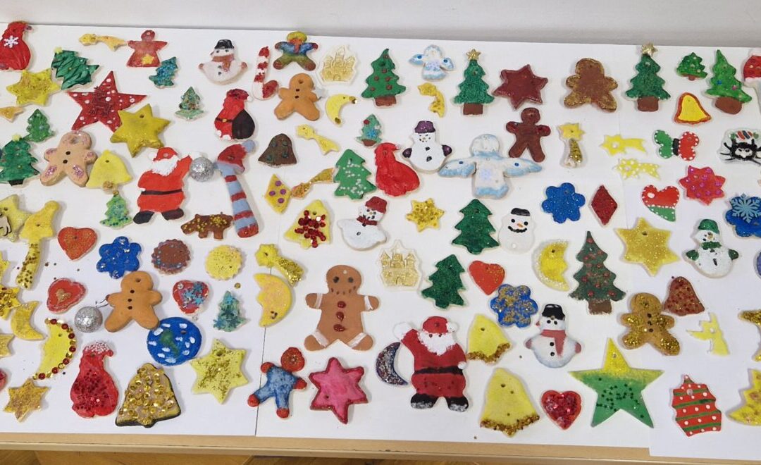 Eko božićni ukrasi – pripremna radionica za Erasmus mobilnost na Bled