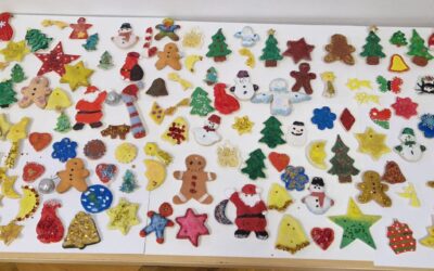 Eko božićni ukrasi – pripremna radionica za Erasmus mobilnost na Bled