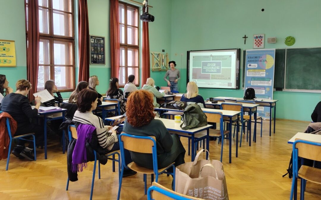 Predstavljanje prvog dijela provedbe Erasmus mobilnosti u školskoj godini 2025./2026.