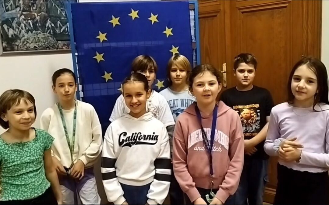 Učenici četvrtih razreda sudjelovali u eTwinning projektu Multilingual Europe