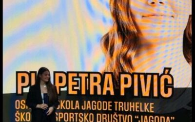 Naša Pia Petra Pivić proglašena najboljom školskom sportašicom grada Osijeka!