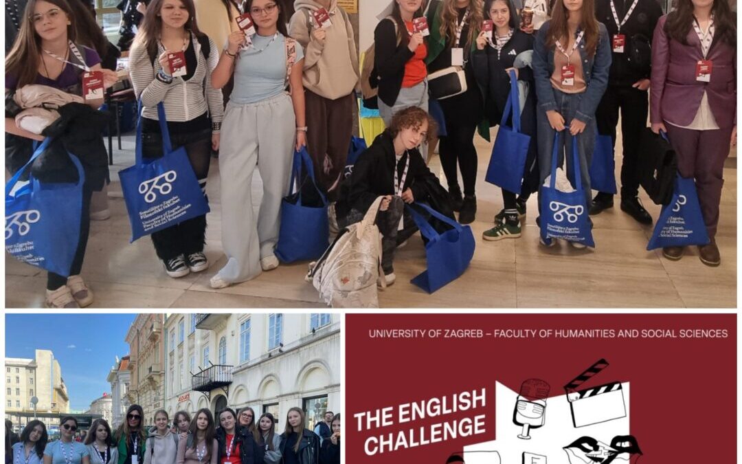 Osvojeno 1. i 4. mjesto u Republici Hrvatskoj na državnom natjecanju The English Challenge