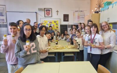 Pčelinje svijeće za održivi svijet, radionica za hosting škola iz Italije i Španjolske