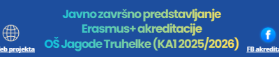 Završno predstavljanje Erasmus projekta, KA1 25-26