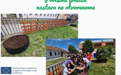 Povišene gredice – nastava na otvorenome