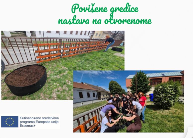 Povišene gredice – nastava na otvorenome