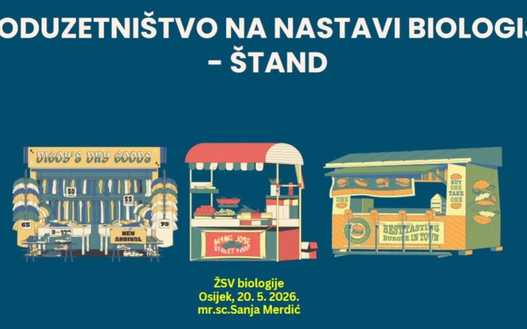 Evaluacija – Poduzetništvo u nastavi biologije – štand