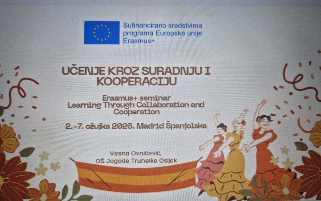 Predstavljanje seminara “Učenje kroz suradnju i kooperaciju” Madrid, Španjolska na Učiteljskom vijeću