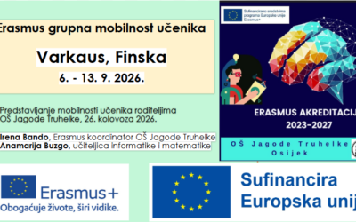 Učenička mobilnost Finska – prezentacija za roditelje