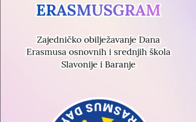 Erasmusgram – zajednička e-knjižica škola Osječko-baranjske županije povodom Dana Erasmusa